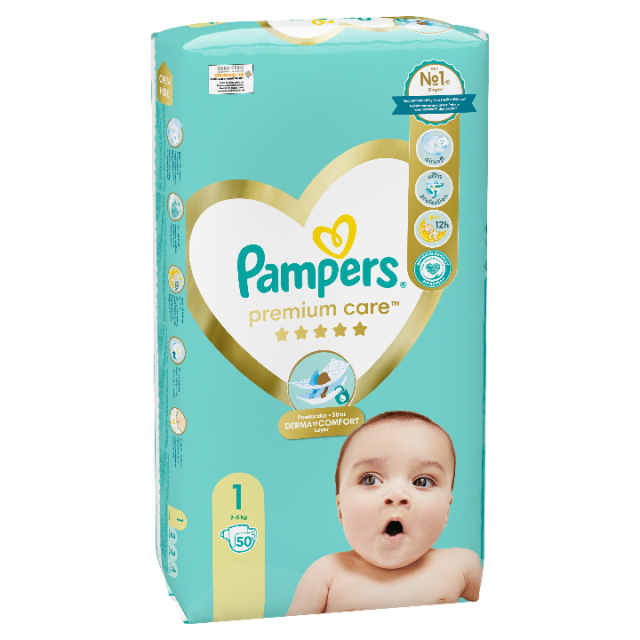 PAMPERS PREMIUM 1 A50
