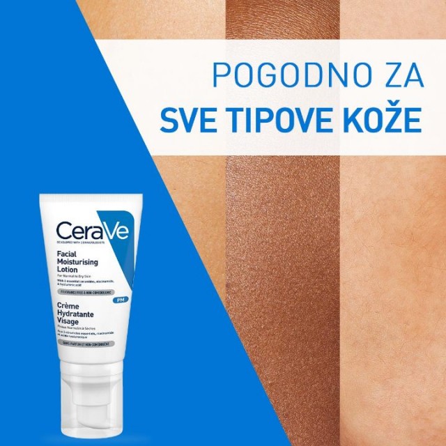 CERAVE HIDRANTNA NEGA ZA LICE ZA NORMALNU DO SUVU KOŽU 52ML