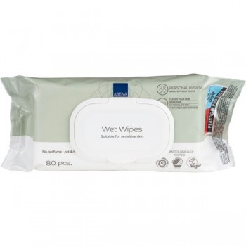 ABENA VLAŽNE MARAMICE ZA ODRASLE SA POKLOPCEM A80