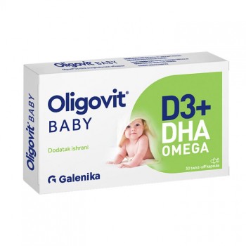 OLIGOVIT D3+DHA OMEGA BABY TWIST-OFF KAPSULE A30