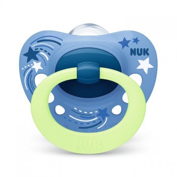 NUK VARALICA SILIKON U KUTIJI NIGHT 0-6M NUK VARALICA SILIKON U KUTIJI NIGHT 0-6M