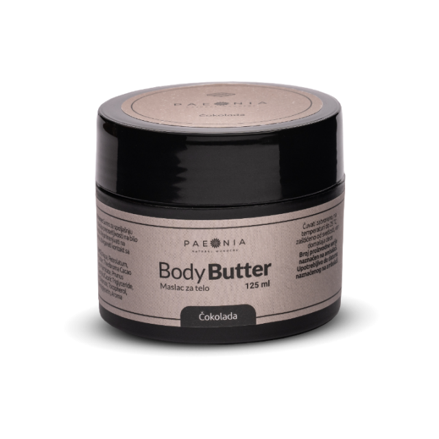 BODY BUTTER maslac za telo ČOKOLADA 125ML Paeonia