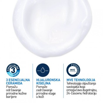 CERAVE HIDRANTNA EMULZIJA ZA ČIŠĆENJE ZA NORMALNU DO SUVU KOŽU 1000ML