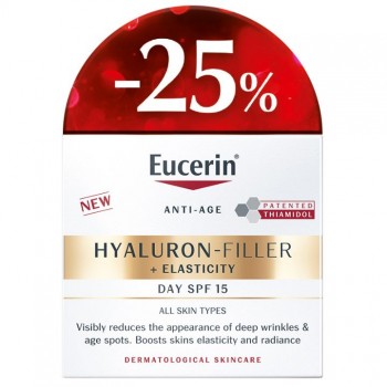 EUCERIN ELASTICITY+FILLER DAN SPF 15 50ml -25%