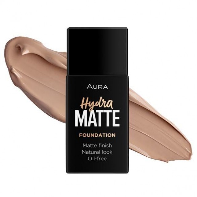 AURA HYDRA MATTE TEČNI PUDER 016