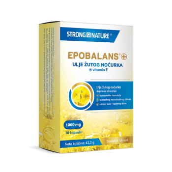 EPOBALANS ULJE NOĆURKA 1000MG SA VITAMINOM E KAPSULE A30