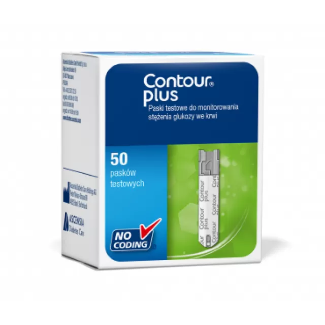 Contour Plus test trake za merenje šećera 50 komada