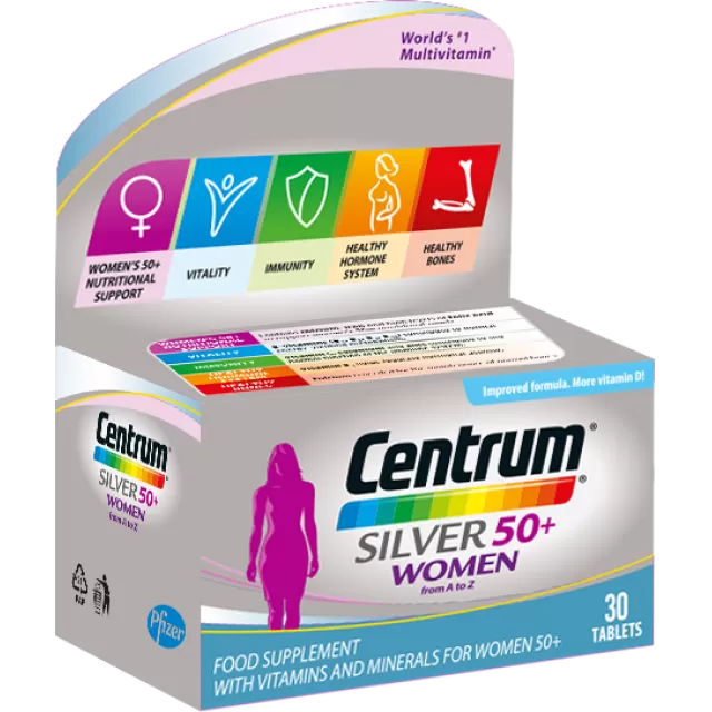 CENTRUM SILVER 50+ WOMEN 30 TABLETA