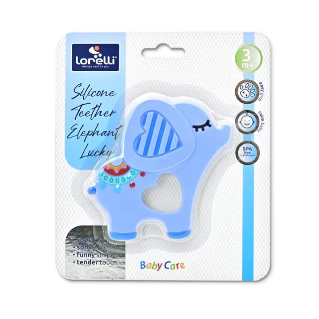 LORELLI SILIKONSKA GLODALICA ZA BEBE SLON