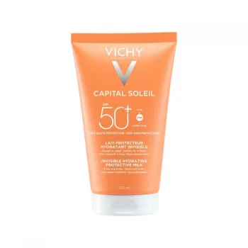 VICHY CAPITAL SOLEIL MLEKO ZA LICE I TELO SPF 50+  VEOMA VISOKA ZAŠTITA, 150 ml