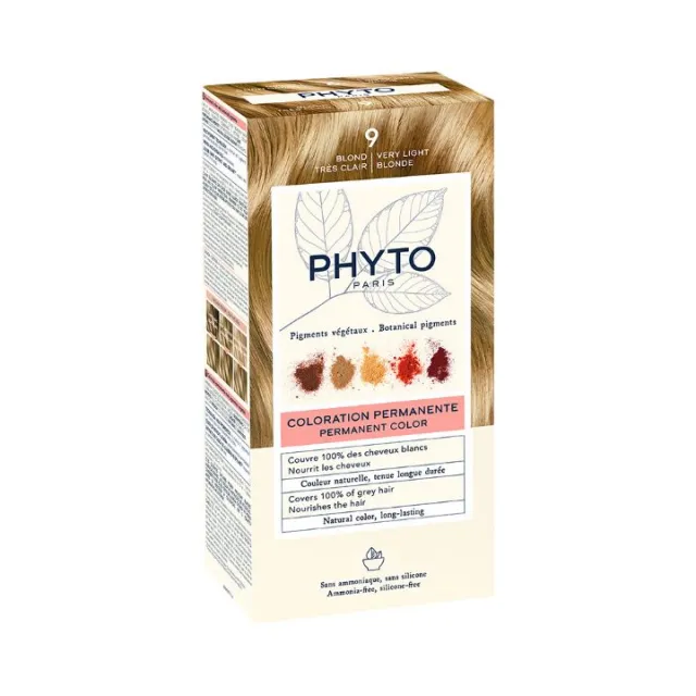 PHYTOCOLOR FARBA ZA KOSU VERY LIGHT BLONDE 9
