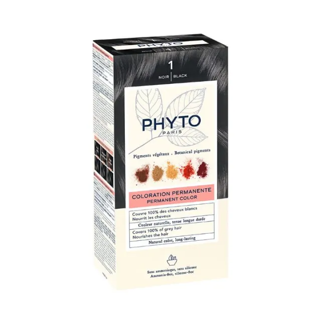 PHYTOCOLOR FARBA ZA KOSU BLACK 1