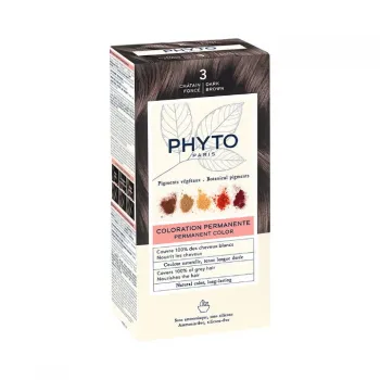 PHYTOCOLOR FARBA ZA KOSU DARK BROWN 3