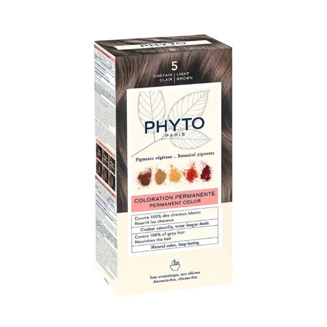PHYTOCOLOR FARBA ZA KOSU LIGHT BROWN 5
