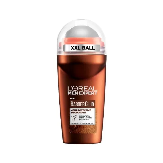 LOREAL MEN DEO ROLL ON BARBER CLUB 50ML