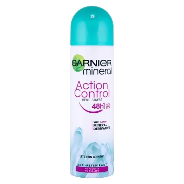 GARNIER MINERAL DEO ACTION CONTROL HEAT, STRESS 48H SPREJ 150ML