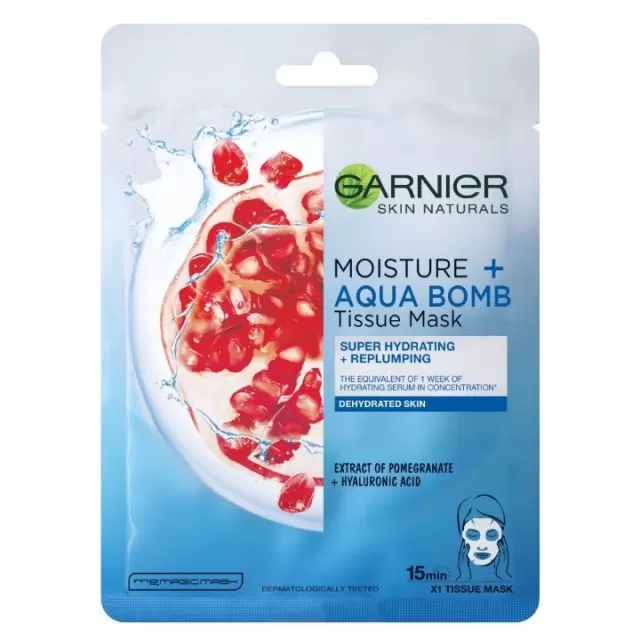 GARNIER SKIN NATURALS MASKA ZA LICE U MARAMICI AQUA BOMB 32G