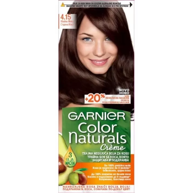 GARNIER COLOR NATURALS BOJA ZA KOSU - 4.15