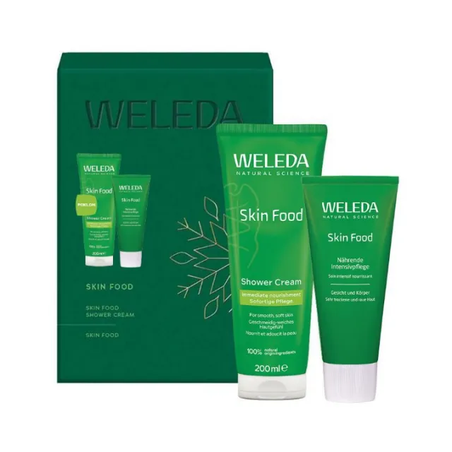 WELEDA SET SKIN FOOD KREMA 75ML + POKLON SKIN FOOD GEL ZA TUŠIRANJE 200ML