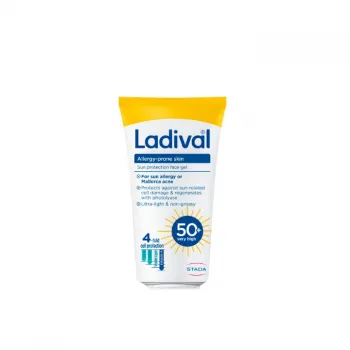 LADIVAL ZA LICE ZA KOŽU SKLONU ALERGIJAMA NA SUNCE SPF50+ 50ML