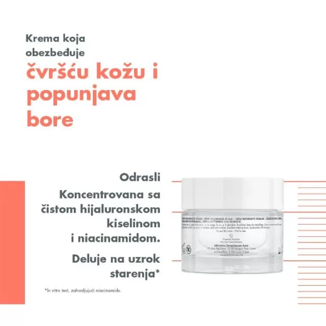 AVENE HYALURON ACTIV B3 KREMA ZA OBNOVU ĆELIJA 50ML