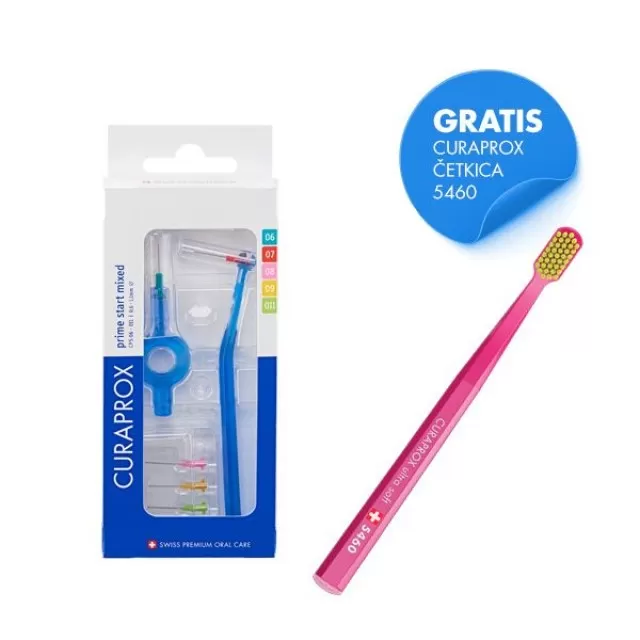 CURAPROX INTERDENTALNE ČETKICE PRIME START MIXED+GRATIS ČETKICA 5460