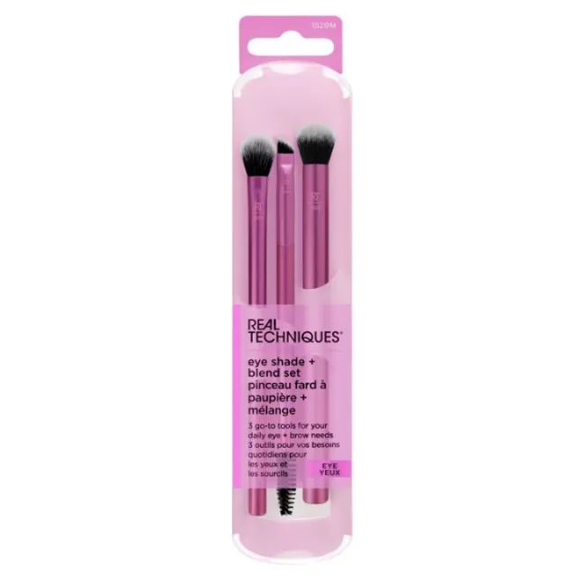 REAL TECHNIQUES EYE SHADE + BLEND MULT SET ČETKICA ZA OČI