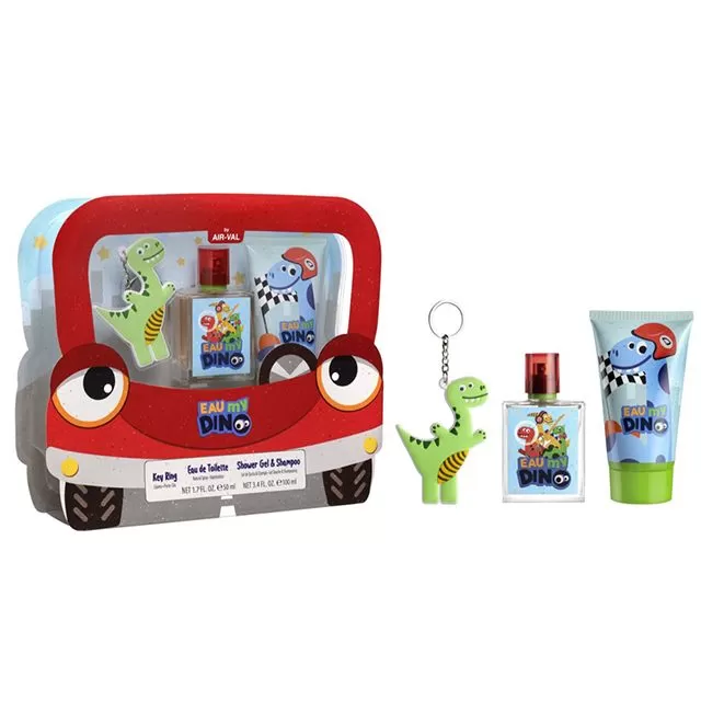 DISNEY-MY DINO SET(PARFIMISANA VODA 50ML+GEL ZA TUŠIRANJE 100ML+PRIVEZAK ZA KLJUČEVE)