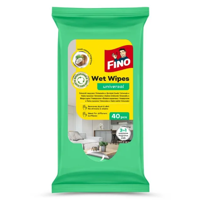 FINO VLAŽNE MARAMICE KOKOS UNIVERZALNE A40