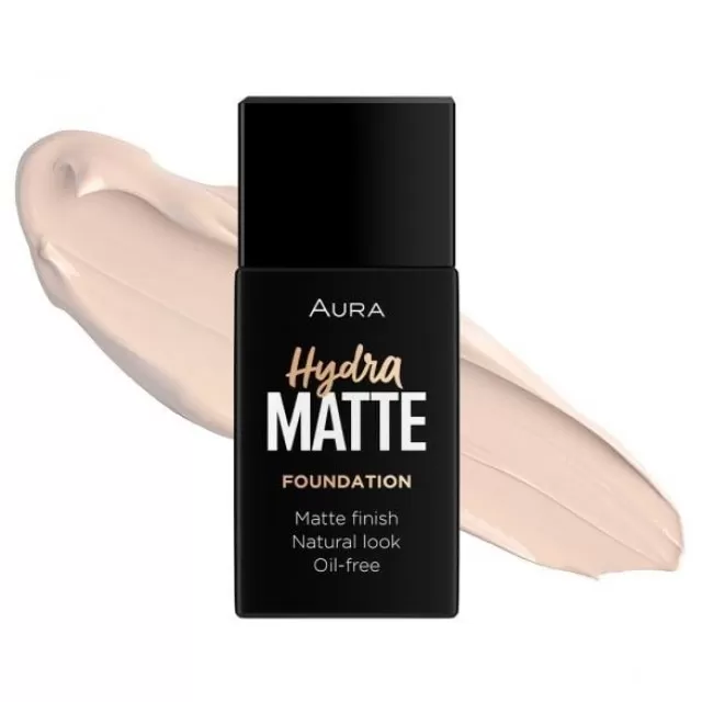 AURA HYDRA MATTE TEČNI PUDER  011