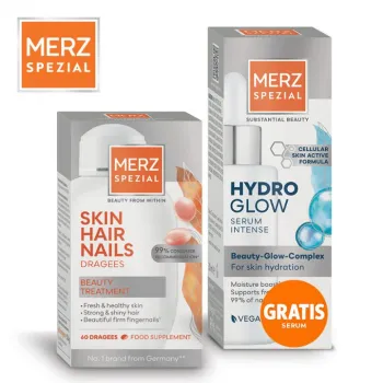 Merz PROMO Spezial dražeje A60 + Merz Hydro Glow Serum 30ml