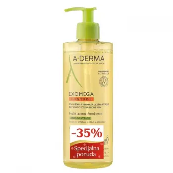 A-DERMA PROMO EXOMEGA CONTROL ULJE ZA TUŠIRANJE 500ML