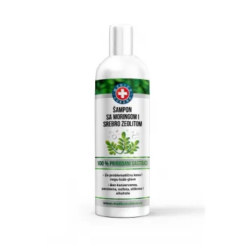 ŠAMPON NA MORINGOM I SREBRO ZEOLITOM 200ML
