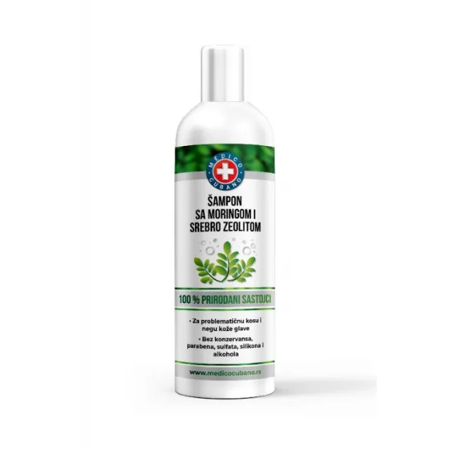 ŠAMPON NA MORINGOM I SREBRO ZEOLITOM 200ML