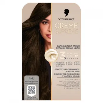 Creme Supreme Farba Za Kosu 4-0 Natural Dark Brown