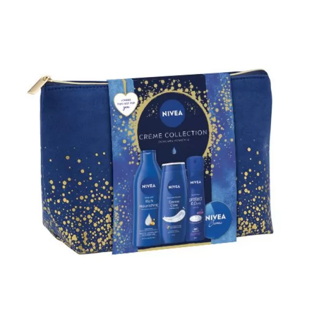 NIVEA SET CREME COLLECTION (KREMA 75ML + MLEKO 400ML + DEO 150ML + GEL 250ML)