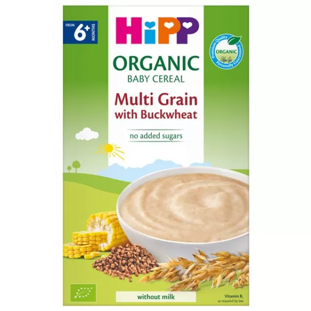 HIPP ORGANIC INSTANT KAŠICA VIŠE VRSTA ŽITARICA 200G