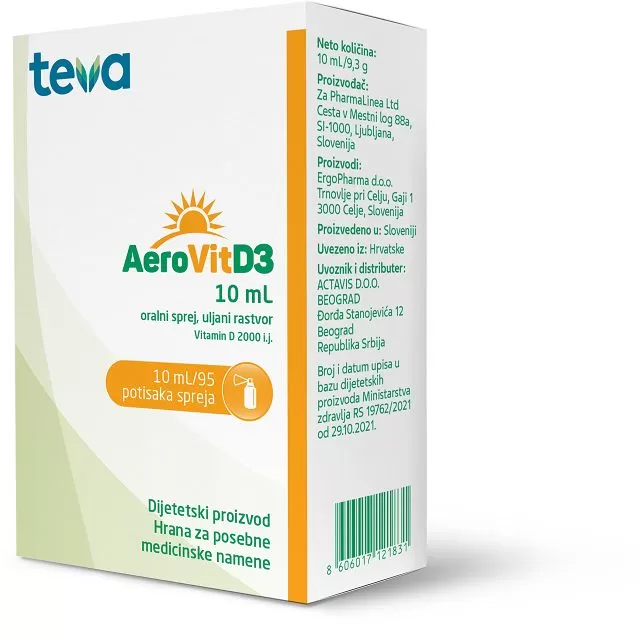 AeroVitD3 sprej