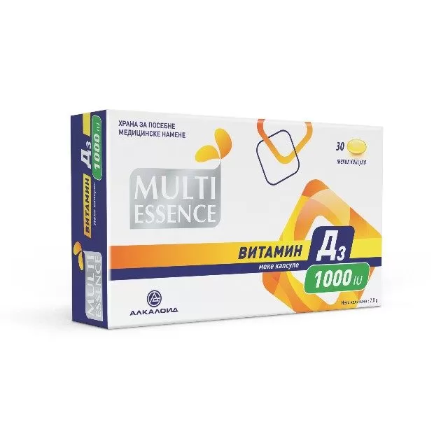 MULTI ESSENCE VITAMIN D3 1000IU 30 KAPSULA