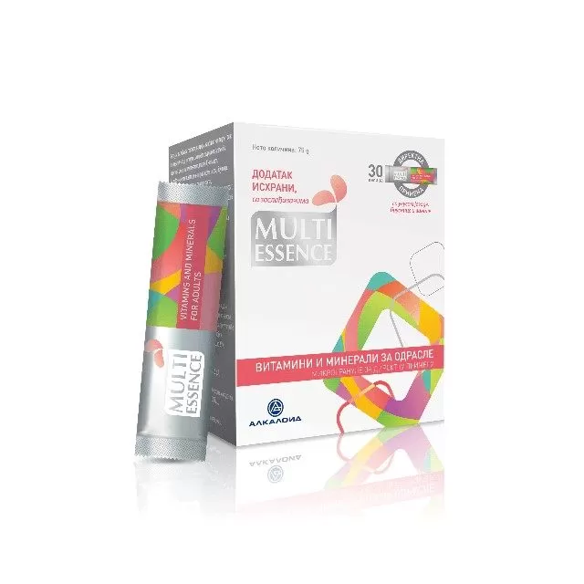 MULTI ESSENCE VITAMINI I MINERALI ZA ODRASLE 30 KESICA