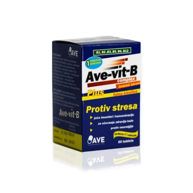 AVE-VIT-B COMPLEX TABLETE A60