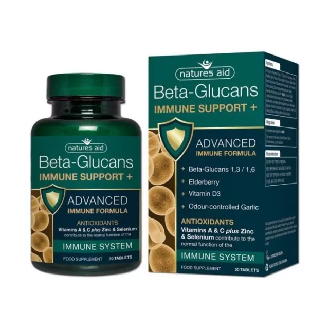 BETA GLUCANS IMMUNE SUPPORT+ TABLETE A30