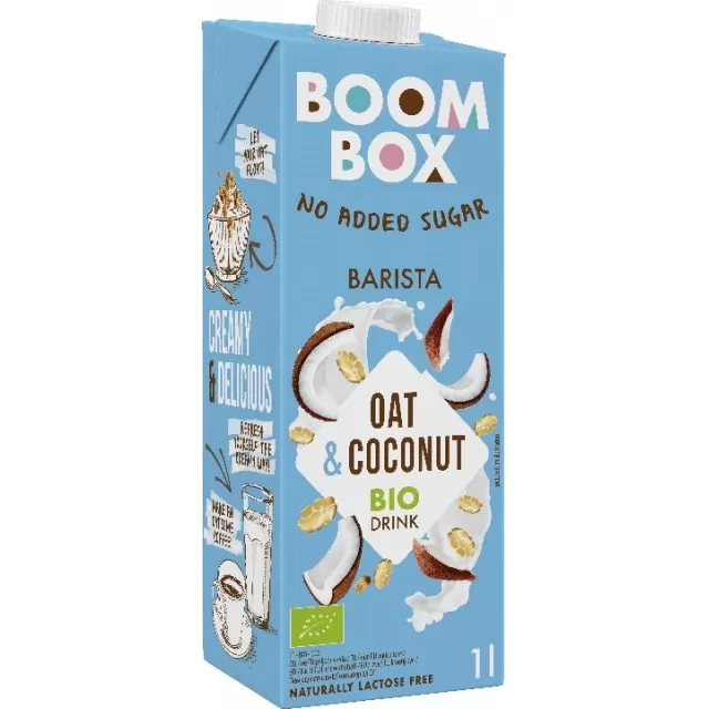 BOOM BOX BIO OVSENI NAPITAK SA KOKOSOM 1L