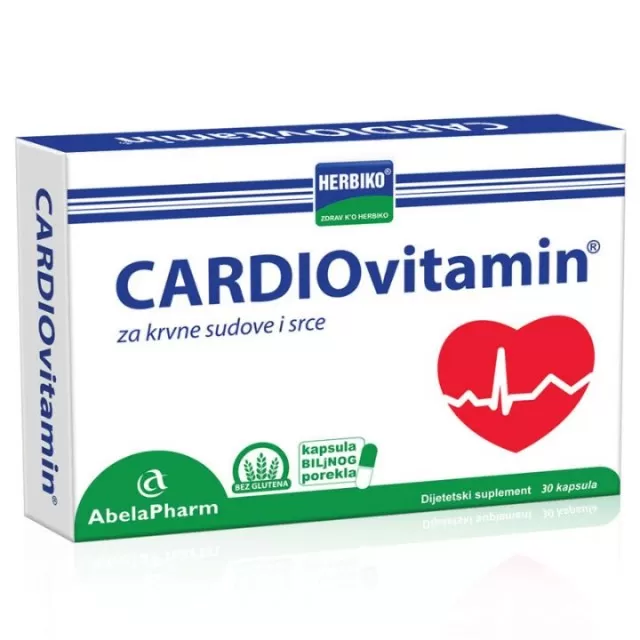 CARDIOVITAMIN, 30 KAPSULA