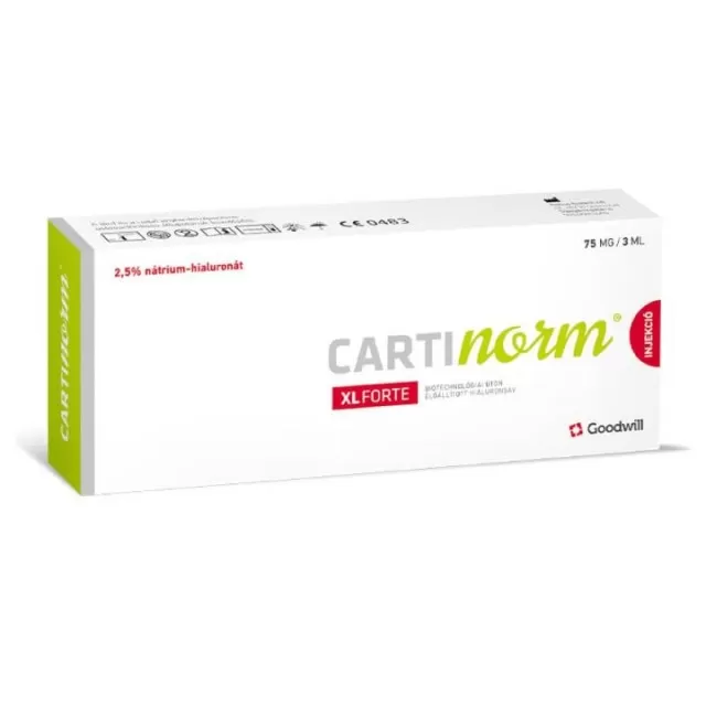 CARTINORM XL FORTE 75MG/3ML