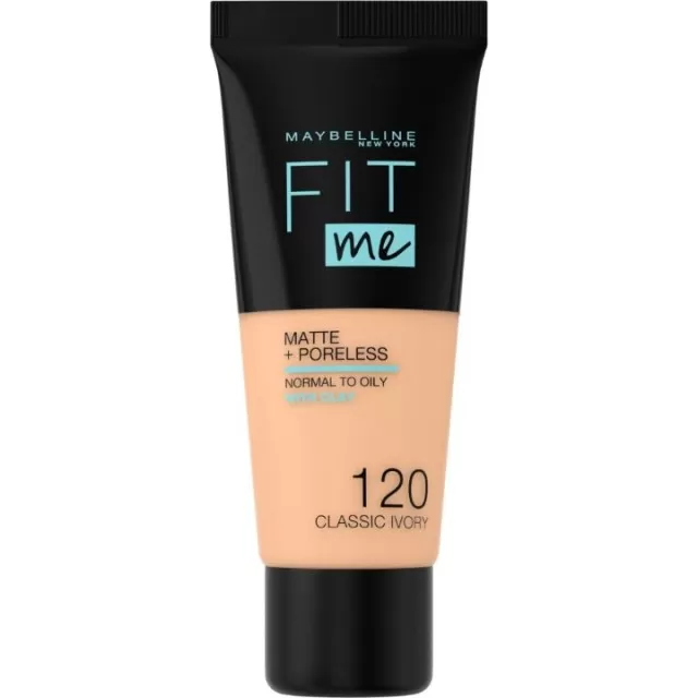 MAYBELLINE PUDER FIT ME 120 CLASSIC IVORY