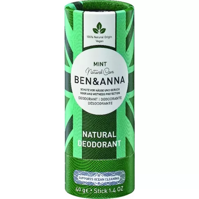 BEN&ANNA Natural Deodorant - MINT 40g