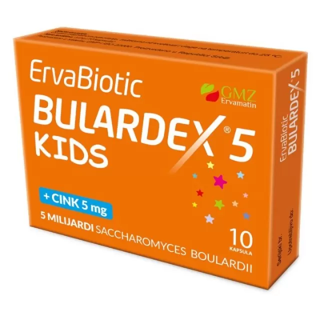 ERVABIOTIC BULARDEX 5 KIDS KAPSULE A10 + GRATIS