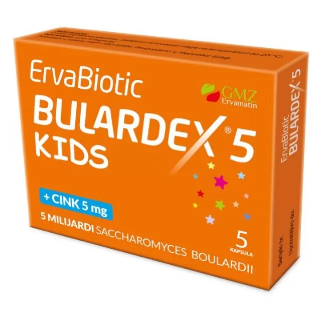 ERVABIOTIC BULARDEX 5 KIDS KAPSULE A5+GRATIS