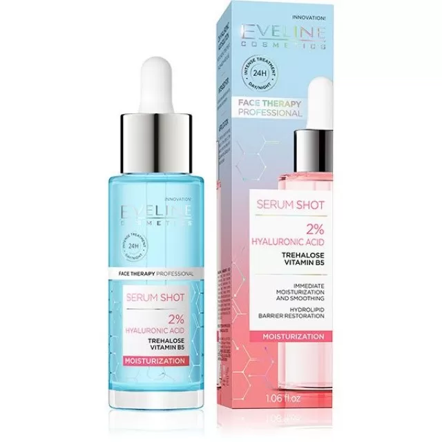 EVELINE SERUM SHOT 2% HYALURONIC ACID 30ML